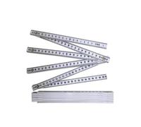 Toolland Mètre pliant en fibre de verre durable, instrument de mesure de précision et outil de mesure pratique, 2 m