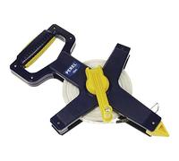 Toolland Mètre ruban de haute qualité, échelle en centimètres et millimètres, boîtier durable en ABS, 20 m