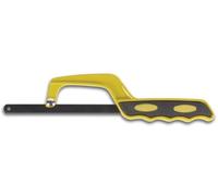 Toolland Mini scie métallique/scie à fer, poignée softgrip, avec lame de 265 mm