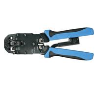 Toolland Outil de sertissage professionnel pour connecteurs modulaires, pour RJ45, RJ11 et autres