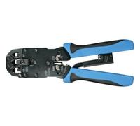 Toolland Outil de sertissage professionnel pour connecteurs modulaires, pour RJ45, RJ11 et plus encore