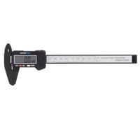 Toolland Pied à coulisse numérique pratique avec grand écran LCD, en plastique, 150 mm