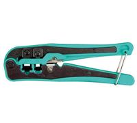 Toolland PINCE A SERTIR/COUPER POUR CONNECTEURS MODULAIRES 4P2C, 4P4C (RJ10),...