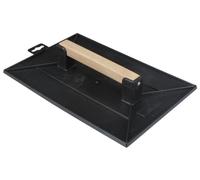 Toolland Planche à râper, plastique, manche en bois, 340 x 230 mm