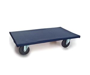 Toolland Plateau Roulant Robuste/Chariot de Transport avec Plateforme en Bois 65 x 40 cm et 4 roulettes pivotantes, idéal pour déplacer Meubles, cartons et Charges Lourdes Jusqu’à 400 kg