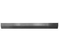 Toolland Profilé de maçonnerie, aluminium, biseauté, 100 x 18 mm, 150 cm