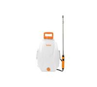 Toolland Pulvérisateur à dos 12L – batterie rechargeable, lance télescopique, buse réglable