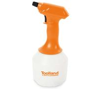 Toolland Pulvérisateur à pression, électrique, sur batterie, buse réglable, indicateur LED, 1 litre,