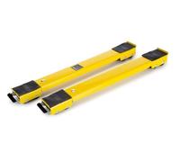 Toolland Rouleaux Extensibles pour Meubles, 2 pcs, Longueur réglable de 44.5 cm à 70 cm, capacité de Charge 250 kg