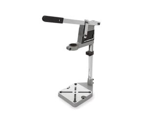 Toolland Support universel, pour perceuse, hauteur de colonne 400 mm, profondeur de perçage réglable, en fonte