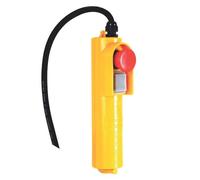 Toolland Télécommande treuil électrique 230V, Commande Filaire treuil avec câble de 1,5m et Bouton d'arrêt d'urgence, pour treuils électriques, grues pivotantes et treuils Mobiles, Hauteur de Levage