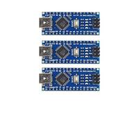 tooloflife Lot de 1/3 mini contrôleur micro USB CH340G Nano V3.0 ATmega328P 5 V 16 m pour Arduino (non soudé)