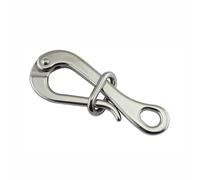 tooloflife Lot de 1 crochet de bateau de marine, robuste en acier inoxydable 316 à dégagement rapide pour bateau de sauvetage, gréement et voile