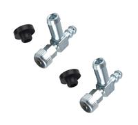 tooloflife Lot de 2 valves d'arrêt de carburant et œillets de bague compatibles avec MTD Troy-Bilt Cub Cadet Coleman Powermate 951-0171 751-0171 pour conduite de carburant de 6,35 mm