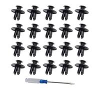 tooloflife Lot de 20 clips de fixation pour plaque d'accès de lave-vaisselle - Pièces de rechange OEM W10503548 - Tournevis inclus - Compatible avec les modèles Kenmore, Whirlpool, KitchenAid