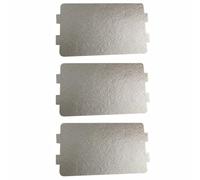 tooloflife Lot de 3 couvercles de guides d'ondes pour micro-ondes - Feuille de mica - 116 x 65 mm - Pièce de rechange résistante à la chaleur et isolante - Compatible avec four à micro-ondes Midea