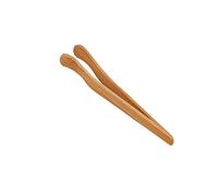 tooloflife Pinces en bambou pour toast en bois - Pinces de cuisine en bambou pour la cuisson du pain grillé, servir des aliments, retourner la viande, le kongfu, le thé en bois - Pince à thé