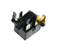 tooloflife Relais de démarrage à compresseur à 6 broches et protection contre les surcharges PTC pour réfrigérateurs, compatible avec Whirlpool/Frigidaire/Danby/Magic Chef, remplace QP2-15HKJ