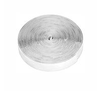 tooloflife Ruban auto-adhésif à crochet et à boucle - 5 m x 16 mm de large - Bande de fixation double face pour la maison, le bureau, les loisirs créatifs - Noir