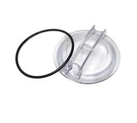 tooloflife SPX3100D Couvercle de pompe de piscine avec joint torique, couvercle de filtre de rechange transparent pour piscine et spa, compatible avec Hayward Super II SP3000 SP3000X 250CF C500CF