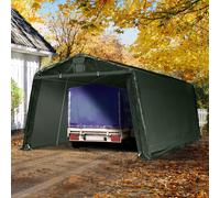 TOOLPORT 3,3x6,2 m, Tente garage, Bâche PE, vert foncé - (8055)