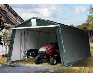TOOLPORT 3,3x6,2 m, Tente garage, PE 450, H. 2 m, vert foncé - (7820)