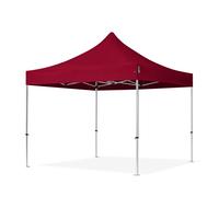 TOOLPORT 3x3 m Tonnelle pliante Alu, PES 800, rouge - (600151)