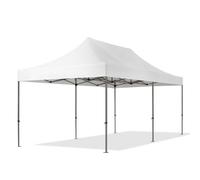 TOOLPORT 3x6 m Tonnelle pliante Acier, PVC 800, blanc - (600123)