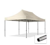 TOOLPORT 3x6 m Tonnelle Tente Pliante Barnum Acier, PES 750, crème