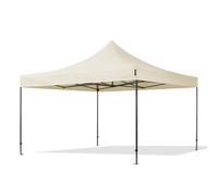 TOOLPORT 4x4 m Tonnelle pliante Acier, PES 750, crème - (600093)