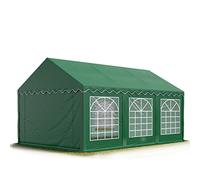 TOOLPORT 4x6 m Tente de réception/Barnum Vert foncé Toile de Haute qualité PVC 700 N