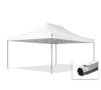TOOLPORT 4x6 m Tonnelle pliante Alu, PES 800, blanc - (578698)