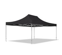 TOOLPORT 4x6 m Tonnelle pliante Alu, PVC 850, noir - (578934)