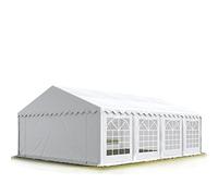 TOOLPORT 5x8 m Tente de réception/Barnum Blanc Toile de Haute qualité PVC 700 N