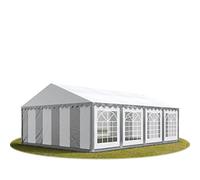 TOOLPORT 6x8 m Tente de réception/Barnum Gris-Blanc Toile de Haute qualité PVC 700 N Economy