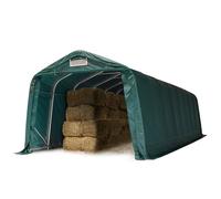 TOOLPORT Tente de pâturage 3,3x9,6m PVC 800 vert imperméable - 99550