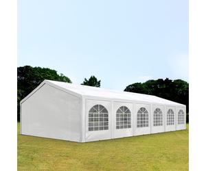 TOOLPORT FLEX 6x12 m tente de réception, PE 450, H. 2 m, blanc - (91118)