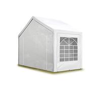 TOOLPORT Tente de réception 3x2 m pavillon Blanc bâche PE 350 N imperméable Tente de Jardin