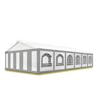 TOOLPORT FLEX 6x12 m tente de réception, PE 450, H. 2 m, gris-blanc - (91125)