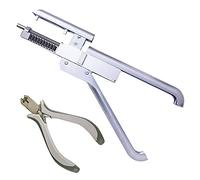 Tools 1st,Universal,Extensions de Cheveux Blonds de 2e Génération 6D, 40 g, Mèches de Cheveux Vierges Naturels Raides, Tintables/Décolorables, Sans Trace, Puntas 6D