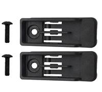 Tools 452947-8 Lot de 2 porte-embouts avec vis de montage 251314-2 pour Makita compatibles avec BHP452 BTD140 DTD152 DHP458 DHP456 DDF453 DTW251 DTD146 DTD147 DTD134 DDFF453 DTW251 DTD146 DTD147