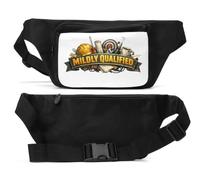 Tools and Skills with Humorous Attitude Sac banane unisexe Noir