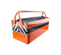 Tools Box Organizer, Folding Storage Organizer, Portable Multi-Functional Toolbox, Toolbox with Cantilever Feature, Rugged Hardware Container, Compact Professional Tool Case with Modern Design