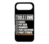 Tools I Own Funny Screwdriver Woodworker DIY Handyman List Coque pour iPhone Air