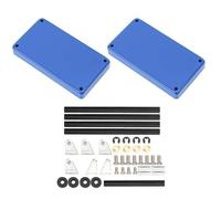 Tools RC Tools à 2 Niveaux Chariot d'atelier Mobile pour 1/8 1/10 1/12 1/16 Modèle de télécommande(Blue)