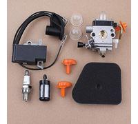 Tools Repair Parts Carburetor Ignition Coil Assembly for FS87 FS90 FS100 HL100 HL95 KM90 KM100 KM130 Air Fuel Filter Trimmer Brush Cutter Easy to Install