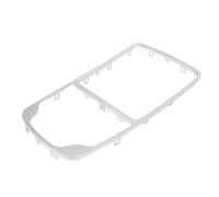 ToolsEvery Cadre de pommeau de levier de vitesse chromé pour panneau de console avant A3 2013 2020 compatible avec pièce OEM 8V0864260B3Q7 Matériau plastique ABS