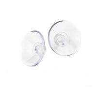 ToolsEvery Lot de 10 ventouses pour applications murales, crochets transparents pour salle de bain et maison (40 mm)