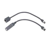 TOOLSGO 1 Paire Adaptateur SPX Mâle vers RJ45 Câble Étanche 26AWG Connecteur d'Extension Vitesse 1200Mbps Compatible avec Antenne et Routeur Gen 3