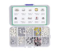 TOOLSGO Assortiment de 250 interrupteurs à bouton-poussoir tactiles, 10 valeurs, interrupteurs tactiles haute sensibilité pour clés de voiture, équipement audio TV, caméras et
